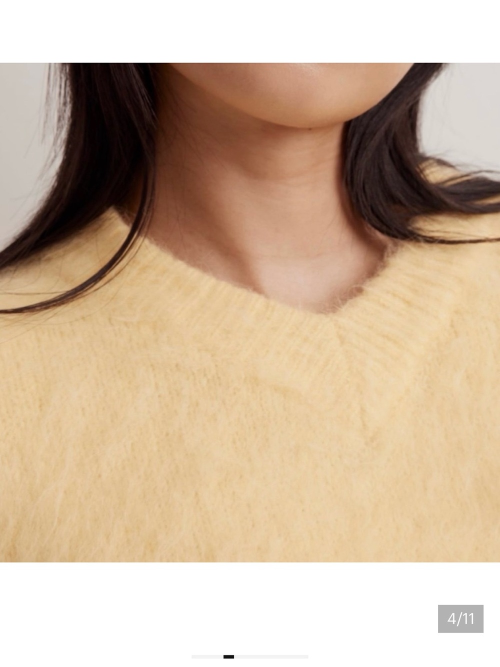Madewell Brushed Alpaca Blend Sweater - Picture 3 of 10